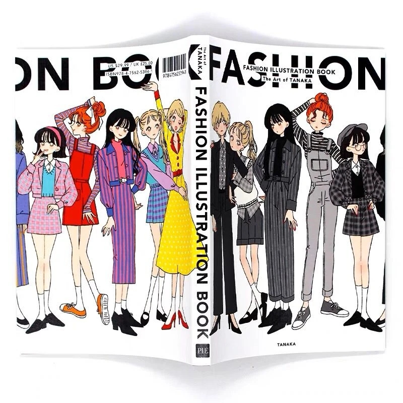 Japanese Lifestyle Books - English Version Japan Illustrator Fashion Illustration