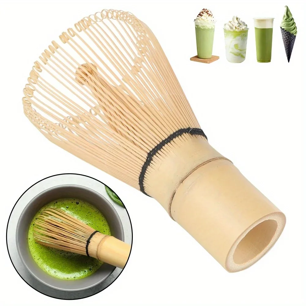 1PC Kitchen Accessories 100 Ma - Bamboo Whisk Chasen ulasan dan harga