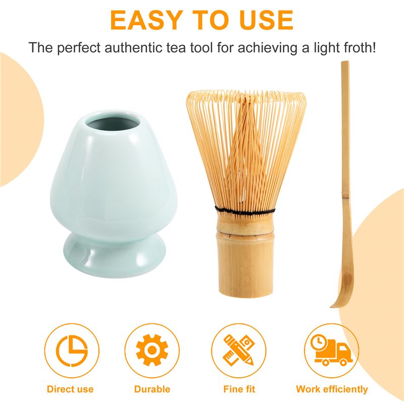 A34R Matcha Whisk Set Bamboo M - Bamboo Whisk Chasen ulasan dan harga