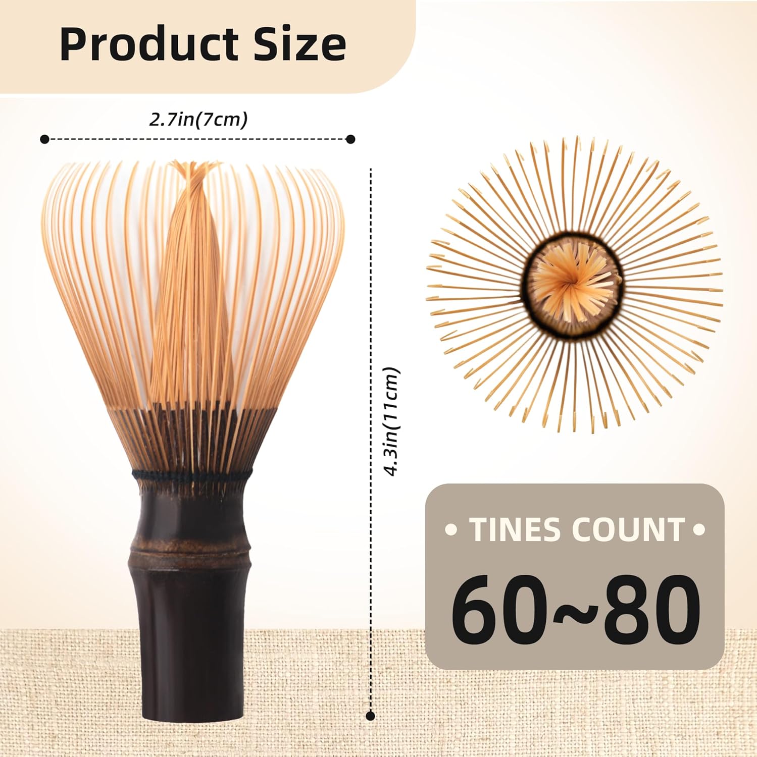 Shin Chasen Handmade Bamboo Ma - Bamboo Whisk Chasen ulasan dan harga