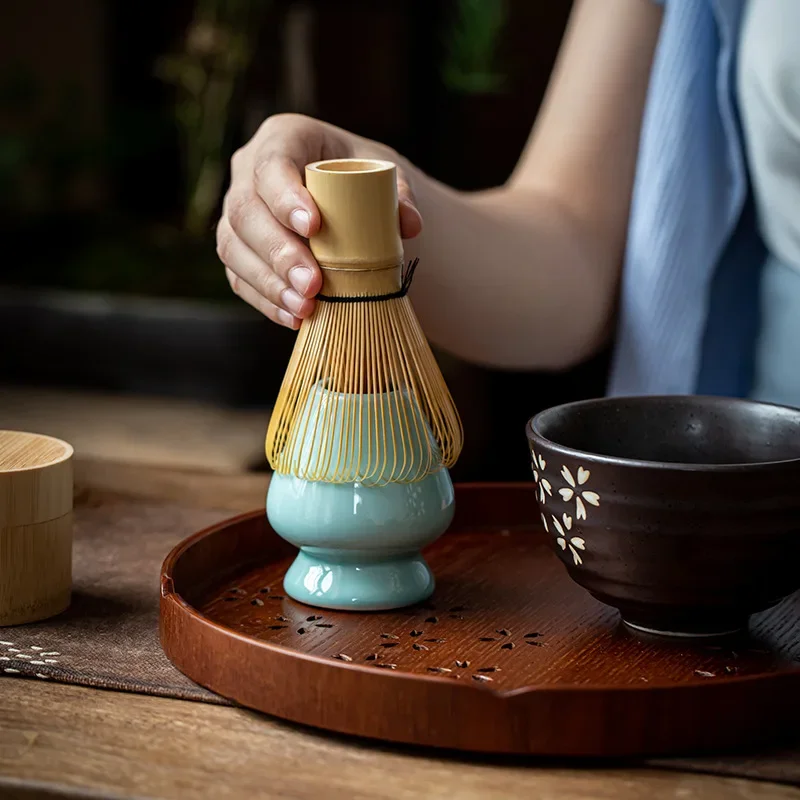 Tea Set Japanese Tea Set Match - Bamboo Whisk Chasen ulasan dan harga
